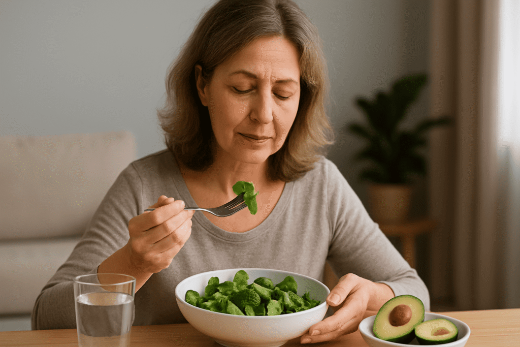 Suplementos y alimentos en la menopausia